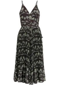 Khujo, Damen Kleid 'ROSE', Dunkelgrün / Schwarz / Offwhite