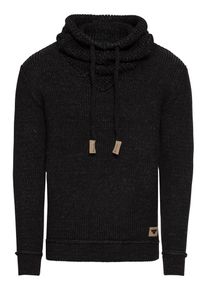 INDICODE JEANS, Herren Pullover 'Rasmas', Schwarz