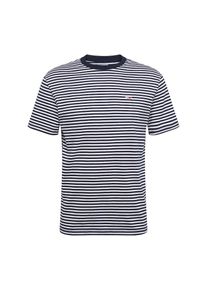 Tommy Jeans, Herren Shirt, Dunkelblau / Weiß