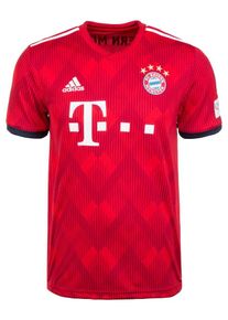 adidas Performance, Herren FC Bayern M&uuml;nchen Trikot 'Home Lewandowski 2018/2019', Rot / Wei&szlig;