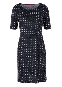 s.Oliver RED LABEL, Damen Kleid, Kobaltblau