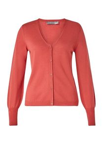 Hallhuber, Damen Cardigan, Koralle