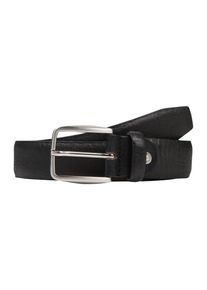 Vanzetti, Herren Ledergürtel 3.5cm, Schwarz