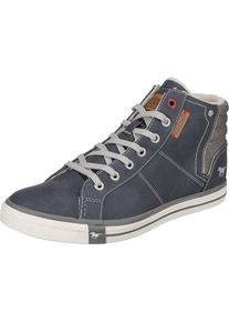 Mustang, Herren Sneakers, Blau / Grau / Wei&szlig;