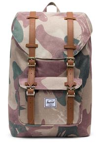 HERSCHEL, Damen Rucksack 'Little America', Karamell / Cappuccino / Grasgrün / Pastellrot