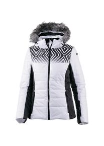 Icepeak, Damen Skijacke 'Veruca', Schwarz / Weiß