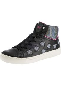 Skechers, Mädchen Sneakers, Schwarz / Silber