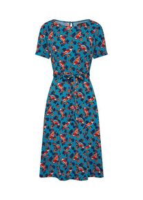 King Louie, Damen Kleid 'Betty', Blau / Mischfarben