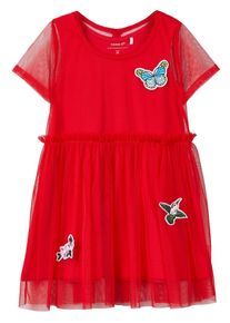 name it, Mädchen Tüll Kleid, Rot
