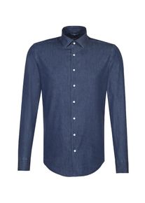 Seidensticker, Herren Hemd, Blue Denim