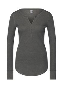 GAP, Damen Shirt 'LS WAFFLE HNLY', Graphit