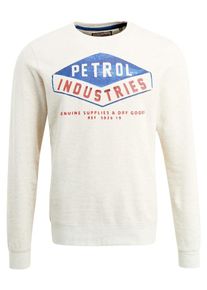 PETROL INDUSTRIES, Herren Sweatshirt, Perlweiß