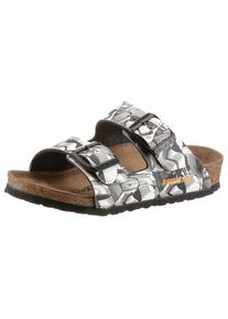 Birkenstock, Damen Hausschuh, Grau / Wei&szlig;