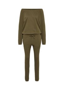 Urban Classics, Damen Jumpsuit, Oliv