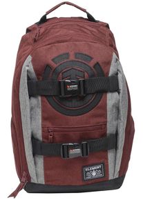 Element, Herren Rucksack, Grau / Weinrot / Schwarz