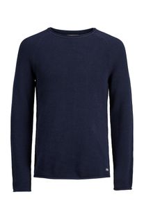 Jack & Jones JACK & JONES, Herren Strickpullover, Blau