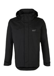 Jack Wolfskin, Herren Sport-Funktionsjacke 'HIGHLAND', Schwarz