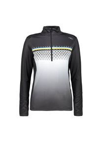 CMP, Damen Pullover '38L1306-U901', Gelb / Hellgrau / Schwarz