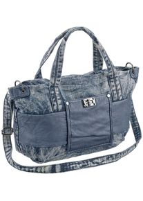 Heine, Damen Tasche, Blue Denim