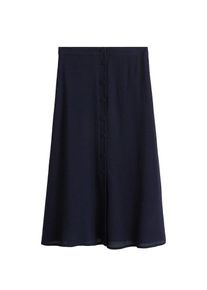Mango, Damen Rock 'Ingrid4', Navy