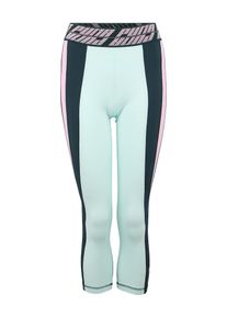 Puma, Damen Tights 'Own It', Hellblau / Dunkelgrün / Rosa