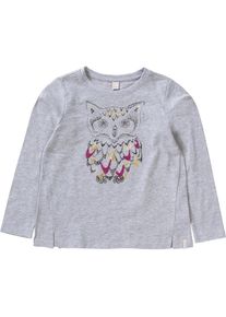 Esprit, M&auml;dchen Langarmshirt f&uuml;r M&auml;dchen, Grau / Graumeliert