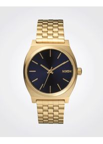 Nixon, Damen Armbanduhr 'Time Teller', Dunkelblau / Goldgelb