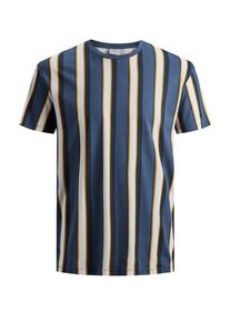Jack & Jones JACK & JONES, Herren T-Shirt, Himmelblau / Honig / Weiß