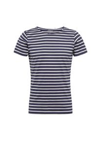 s.Oliver RED LABEL, Herren T-Shirt, Nachtblau / Weiß