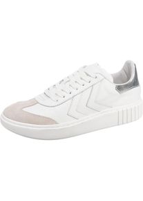 Hummel, Damen Sneakers 'Aarhus Classic', Rosa / Silber / Wei&szlig;