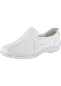 Waldläufer WALDLÄUFER, Damen Slipper 'Henni', Weiß