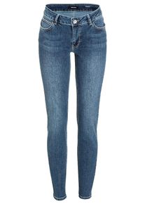 More & More MORE & MORE, Damen Jeans, Five-Pocket, Blue Denim