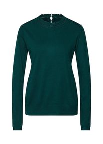 Kookai, Damen Pullover 'PULL ENCOLURE CROCHE', Jade