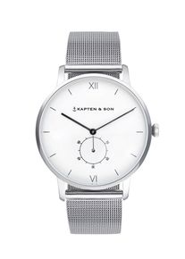 Kapten & Son Kapten & Son, Damen Armbanduhr 'Heritage Silver', Silber