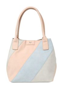 Tom Tailor, Damen Tasche 'Miri Candy', Hellblau / Hellgrau / Pastellpink