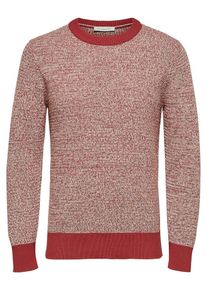 Selected Homme, Herren Strickpullover, Rot