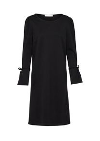 Oui, Damen Schlichtes Kleid, Schwarz