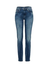 Tommy Jeans, Damen Jeans 'MID RISE SLIM TJ 1972', Blue Denim