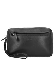Picard, 'Luis' Handgelenktasche Leder 21 cm, Schwarz