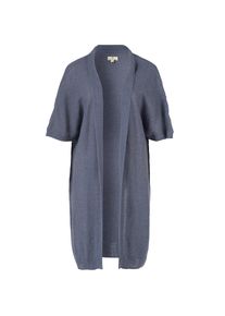 BASEFIELD, Damen Strickjacke, Taubenblau