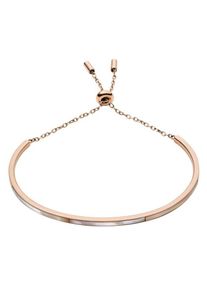 Fossil, Damen Armband 'Classics, JF03066791', Rosegold