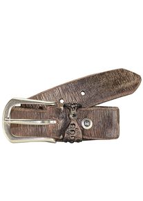 B.belt Handmade In Germany, Damen Gürtel 85 cm, Braun