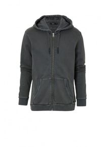 tigha, Herren Sweatjacke mit Eingrifftaschen 'Earwin', Grau