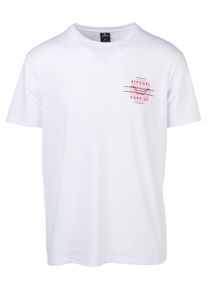 Rip Curl, Herren T-Shirt 'Spot Legend', Rosa / Schwarz / Weiß