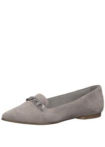 s.Oliver RED LABEL, Damen Slipper, Hellgrau
