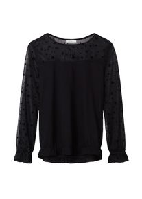 Sandwich, Damen Top, Schwarz