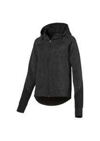 Puma, Damen Jacke 'EVOSTRIPE FZ', Schwarz / Schwarzmeliert