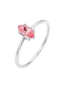 Elli, Damen Ring, Pink / Silber
