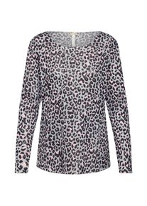 Key Largo, Damen Shirt, Beige / Schwarz / Silber