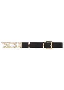 Guess, Damen Gürtel, Gold / Schwarz